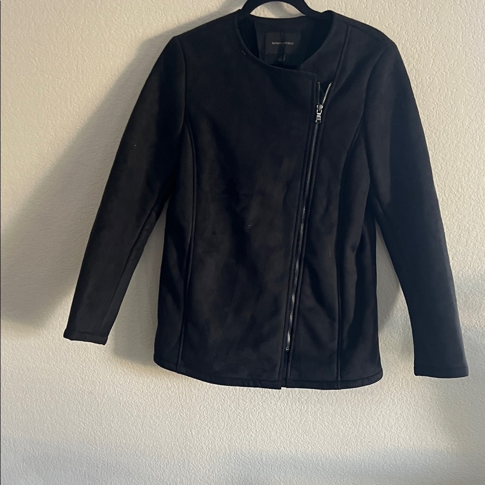 Banana Republic Women's Black Leather Jacket